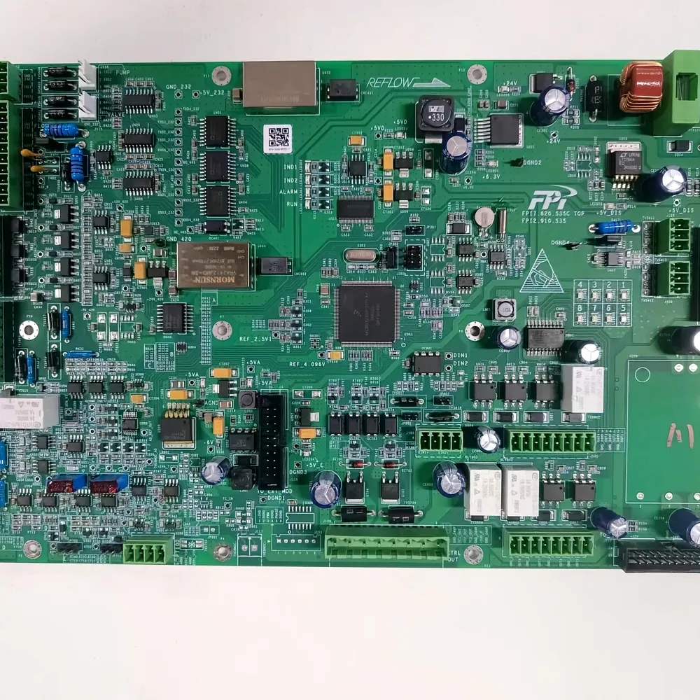 Densely populated main control board